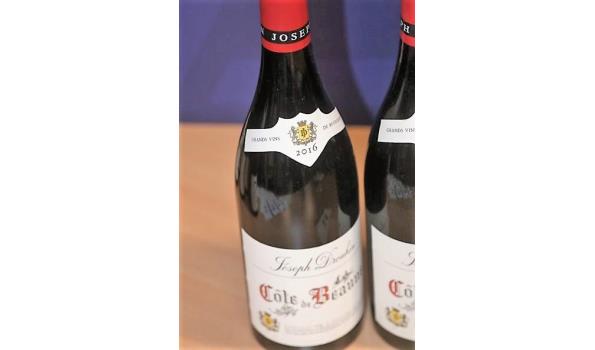 5 flessen à 75cl rode wijn JOSEPH DROUHIN, Côte de Beaune, Bourgogne, 2015